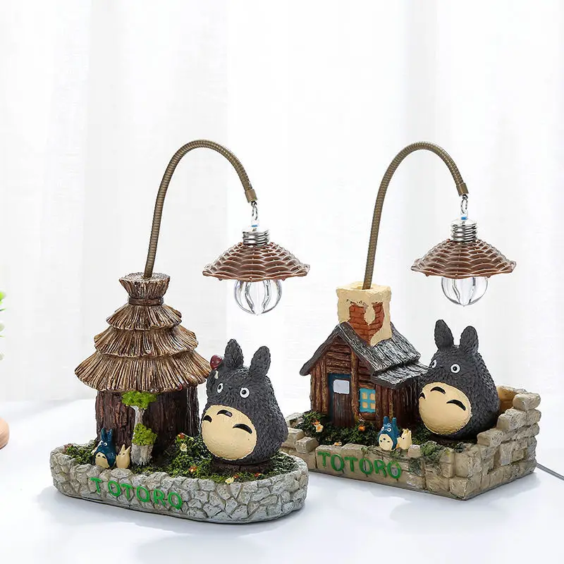 

Украшение из смолы в стиле ретро для студии, ночсветильник в виде милого черного кота Jiji, аксессуары для декора комнаты, настольное украшени...