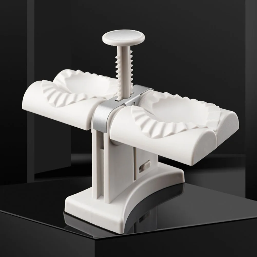 

Новая бытовая автоматическая формочка для вареников с двойной головкой, пресс-форма для вареников, кухонная утварь