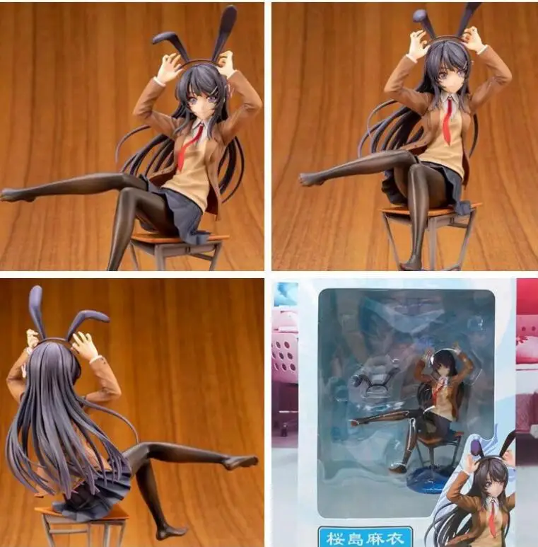 

20CM Sakurajima Mai sexy Action Figure Toy Collection Model toys brinquedos for christmas gift