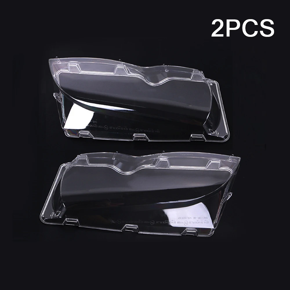 

2 Pcs Clear Headlight Lenses Replacement Left&Right Headlamp For Bmw E46 4 DR Car Accessories