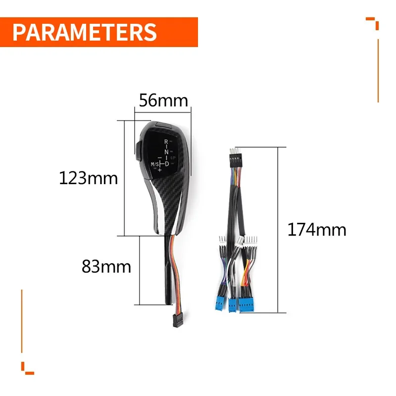 Рукоятка рычага переключения передач для BMW E46 E60 E61