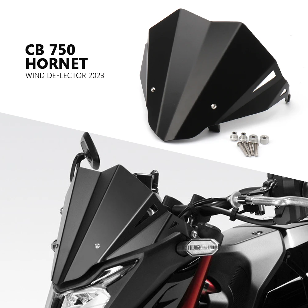 

For HONDA CB 750 HORNET cb750 CB750 Hornet 2023 Motorcycle Accessories Front Windshield Windscreen Wind Deflector Shield Fairing