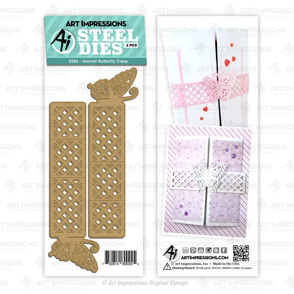 

Journal Butterfly Clasp February 2023 Release Metal Cutting Dies Diy Scrapbooking Photo Album Decorative Embossing Papercard