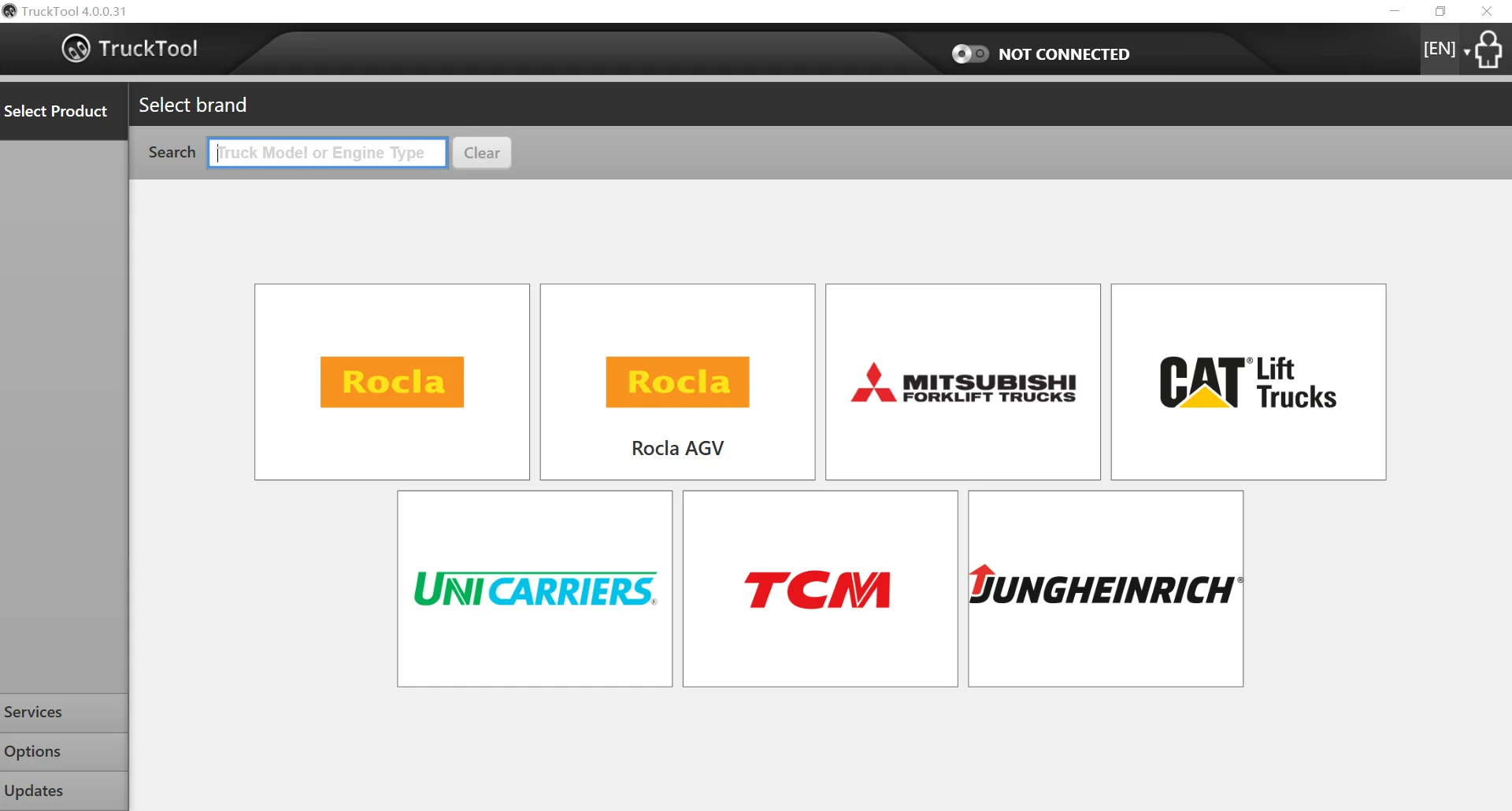 

TruckTool 4.1 [07.2023] (Diagnostic Program for Mitsubishi , Cat , TCM, UniCarriers , Rocla ,Jungheinrich Nichiyu )