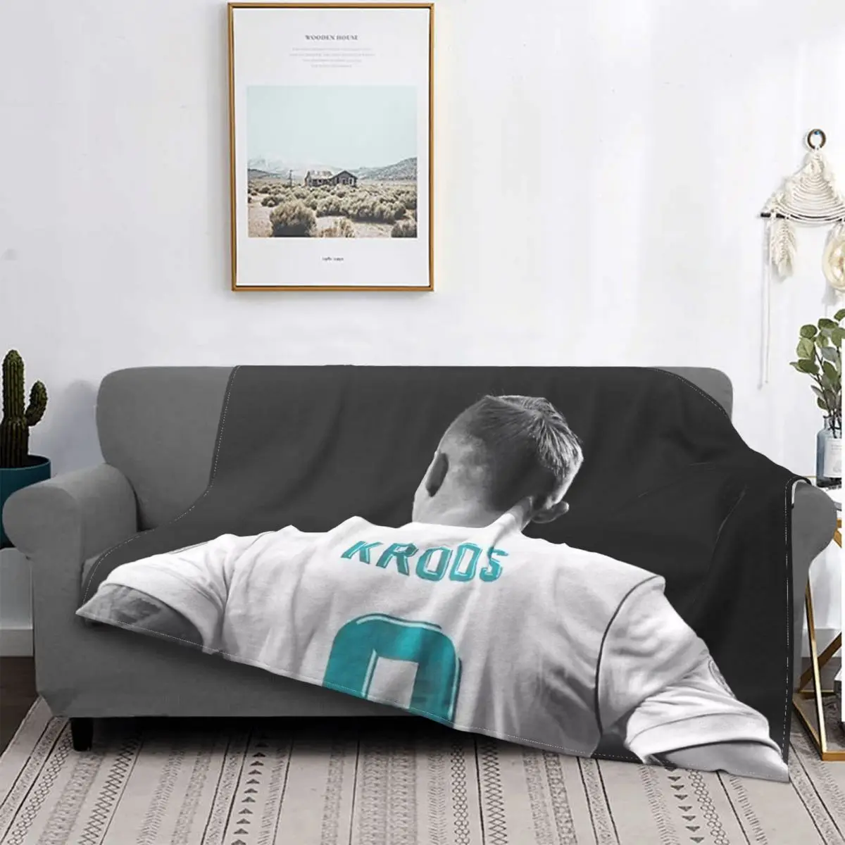 Ультрамягкое Флисовое одеяло Art Toni Kroos 2024