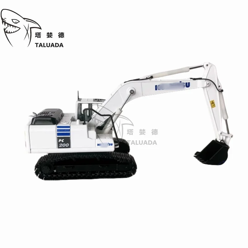 

Белая Коллекционная модель экскаватора из сплава для Komatsu масштаб 1:50