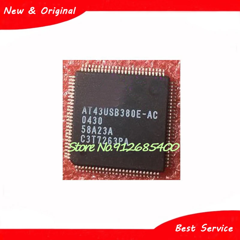 

2 Pcs/Lot AT43USB380E-AC TQFP100 New and Original In Stock