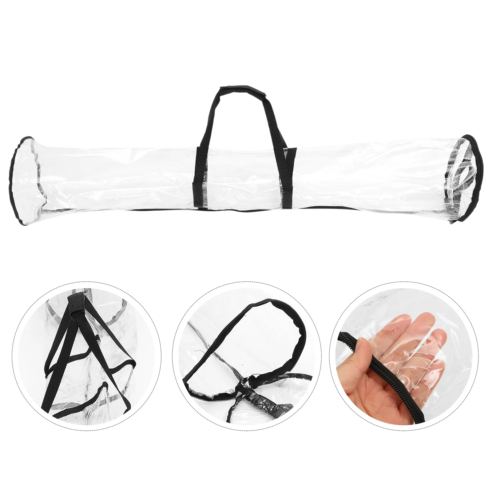 

Storage Rack Xmas Gift Bag Christmas Gifts Pvc Wrapping Paper Organizer Packaging Holder Decor