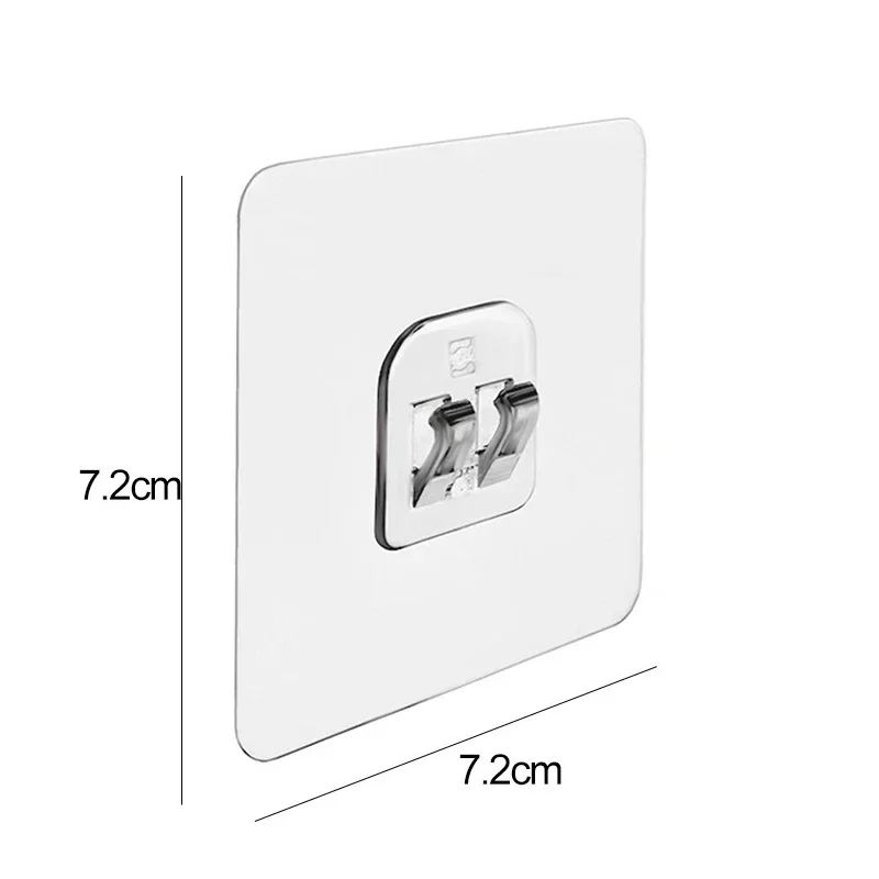 

Прозрачные самоклеящиеся крючки из поликарбоната