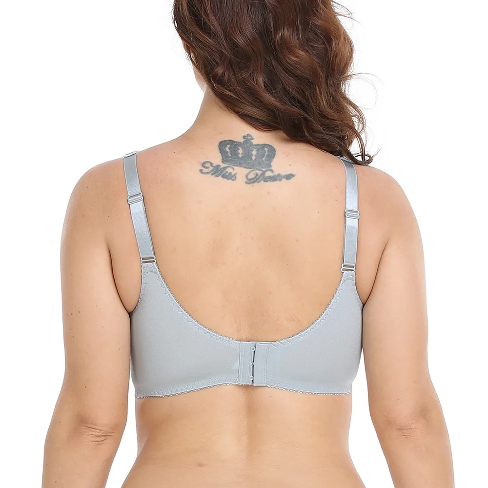 Push Up Women Underwear Lace Embroidery Bras Woman Bra Underwear Plus Size Sexy Thin Underwired Big Bra F G H I