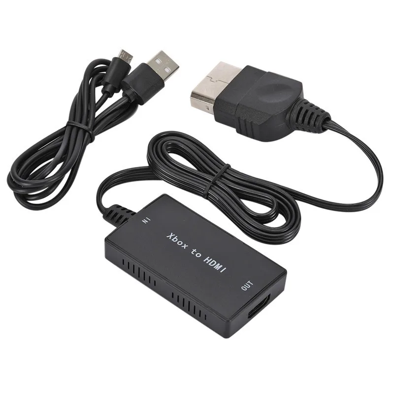 HD 1080P / 720P XBOX To HDMI-Compatible Video Converter Adapter with HDMI Cables Suitable for Models of Original Consoles