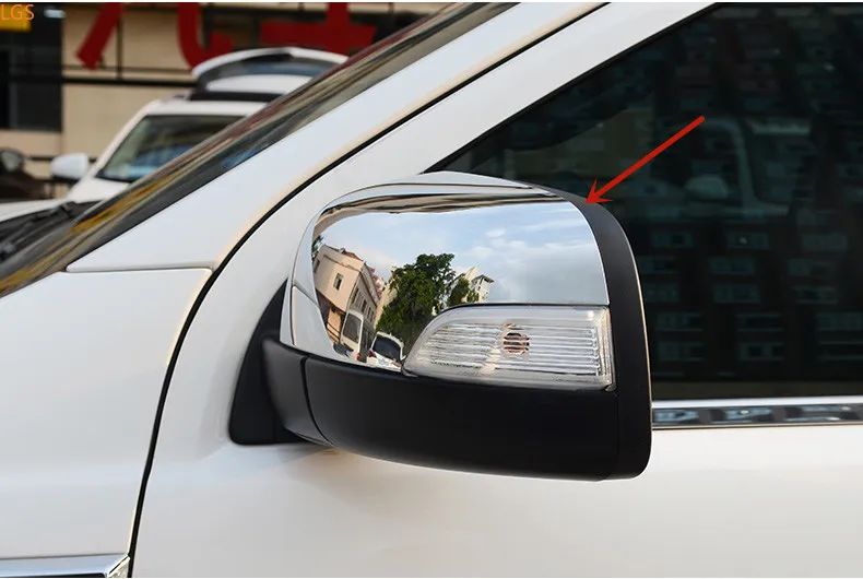 

For Ford EVEREST 2016-2019 ABS Chrome rearview mirror decoration cover anti-scratch protection decoration car accessories