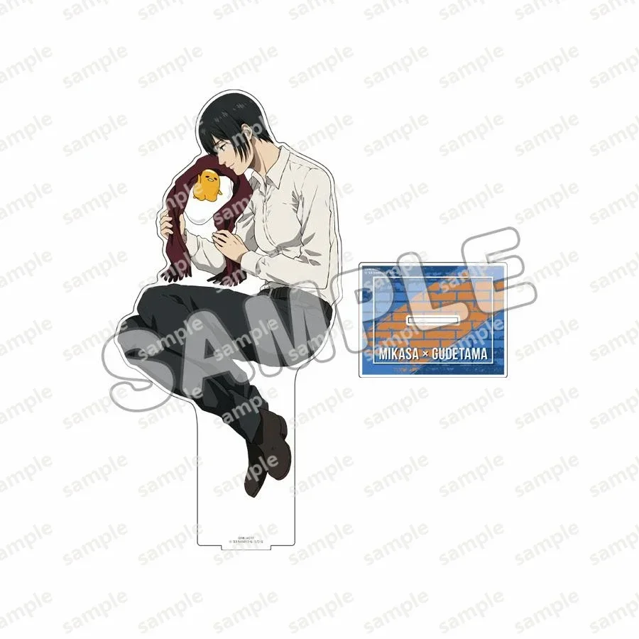Trend Attack of Giants Anime Levi Mikasa Ackerman Eren Annie Armin Hange Zoe Acrylic Stand Erwin Action Figure PVC Model