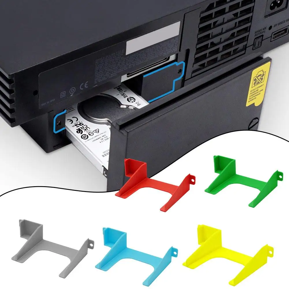 

1pc 2.5-inch Hard Drive Bracket HDD SSD 3D Printed Hard Drive Bracket For PlayStation 2 PS2 SCPH-30000 And SCPH-50000 Conso S6Z7