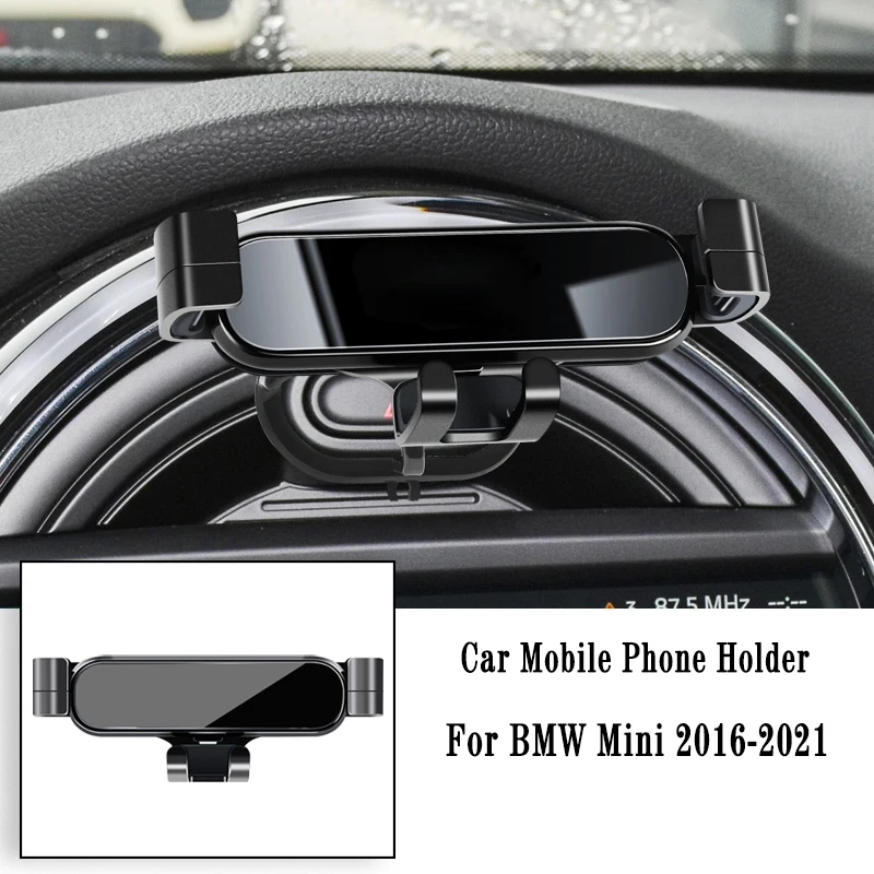 

Автомобильный держатель для телефона Mini Cooper Countryman F54 F55 F56 F60, Гравитационный навигационный кронштейн, зажим для воздуховыпускного отверстия...