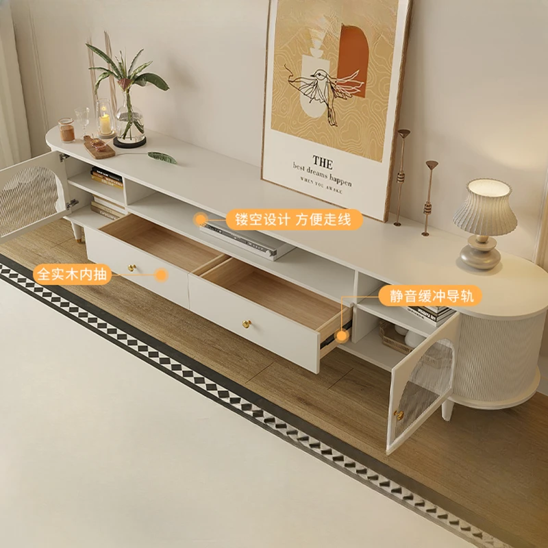Стеллаж для шкафа Универсальный Белый стеллаж телевизора мебель в современном