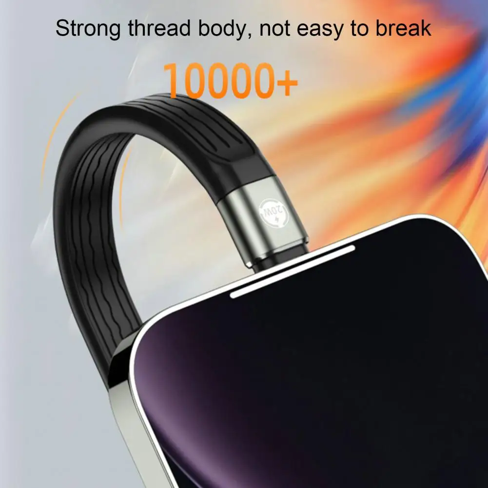 

Зарядный провод легкий PFC Универсальный PD 20 Вт USB C до 8-контактный высокоскоростной зарядный шнур