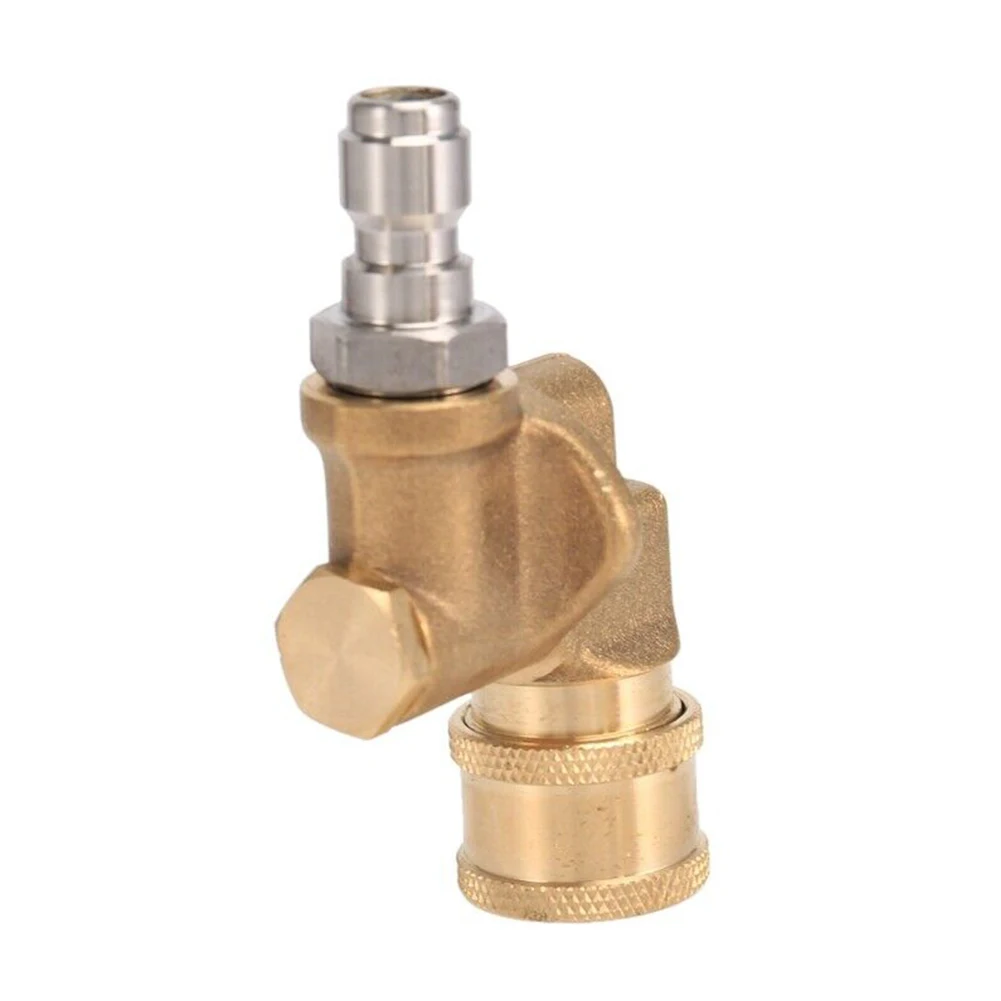 

Universal Joints Rotary Coupler 1/4 Inch 4500 PSI Cleaning Tool Stainless Steel Car Bottom Cages 100% Brand New