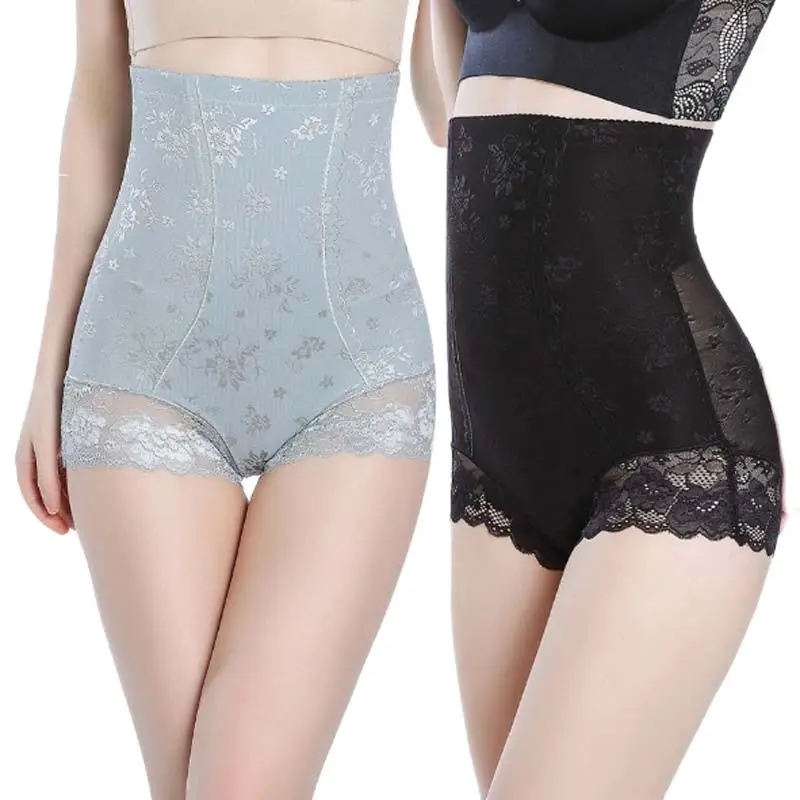 

Lace Slim Fit Underwear Butt Lifter High Waist Body Shapping Panties Womens Slimming Hip Knickers Tummy Control Panty Girdle Cor