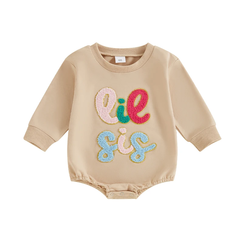 Комбинезон с длинными рукавами для маленьких девочек повседневный комбинезон