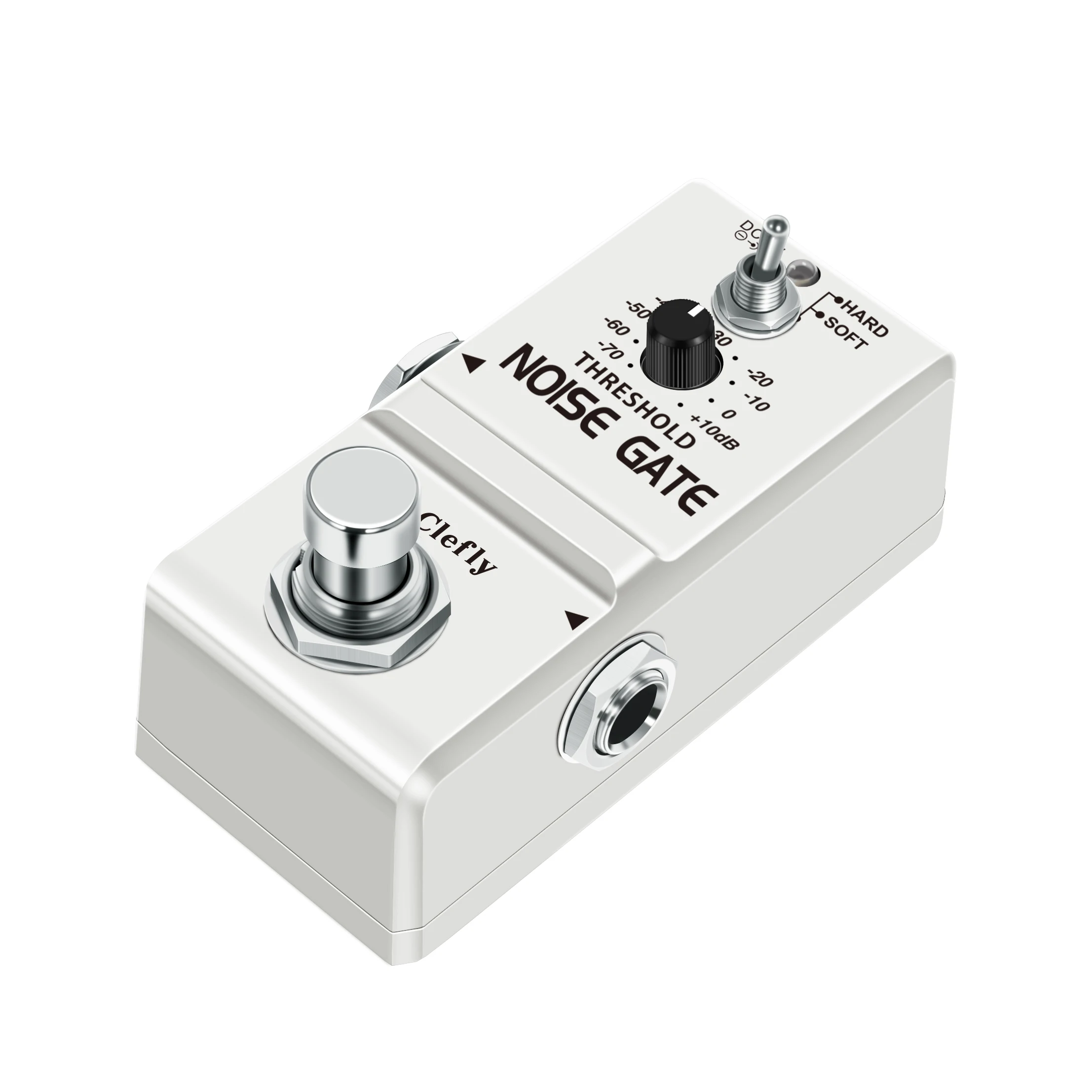 Clefly LN-319 Guitar Noise Gate Pedal Noise Killer Pedals Noise Suppression Effects For Electric Guitar Hard Soft 2 Modes