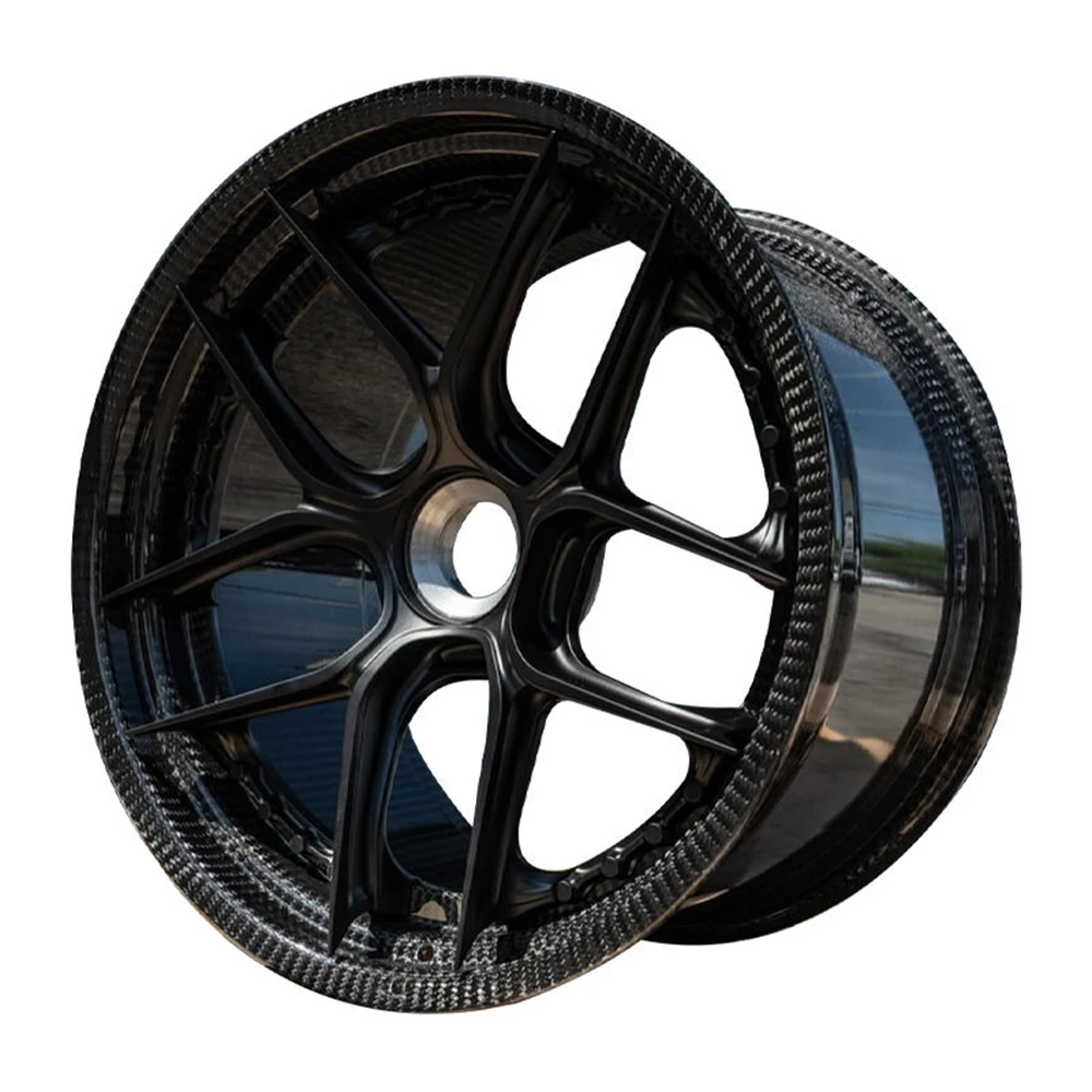 . Piasta koła z włókna węglowego 18 19 20 21 cali kute felgi Havas Factory wykonana na zamówienie pasuje do Porsche