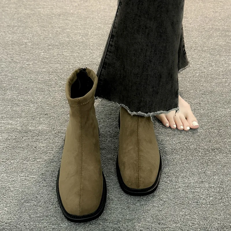 Ботинки женские новинка 2024 роскошные дизайнерские ботинки Челси осенние модные