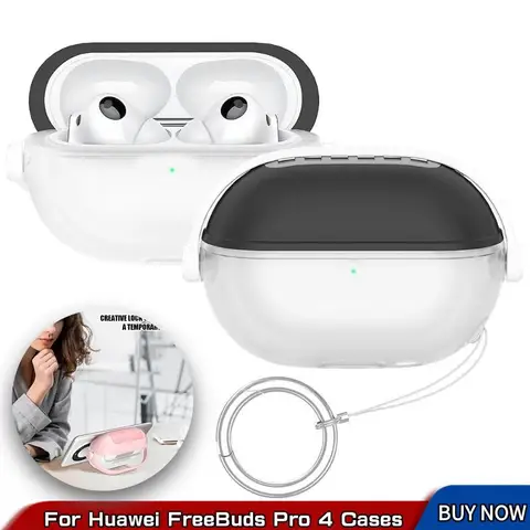 Силиконовый чехол CUJMH для Huawei FreeBuds Pro 4