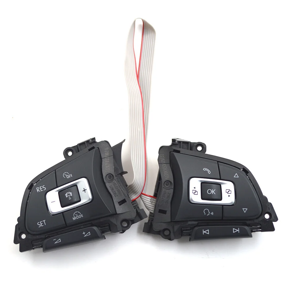 Для VW Golf 7 Mk7 Passat B8 с ACC многофункциональной кнопкой рулевого колеса 5G0 959 442 K 5G0959442K