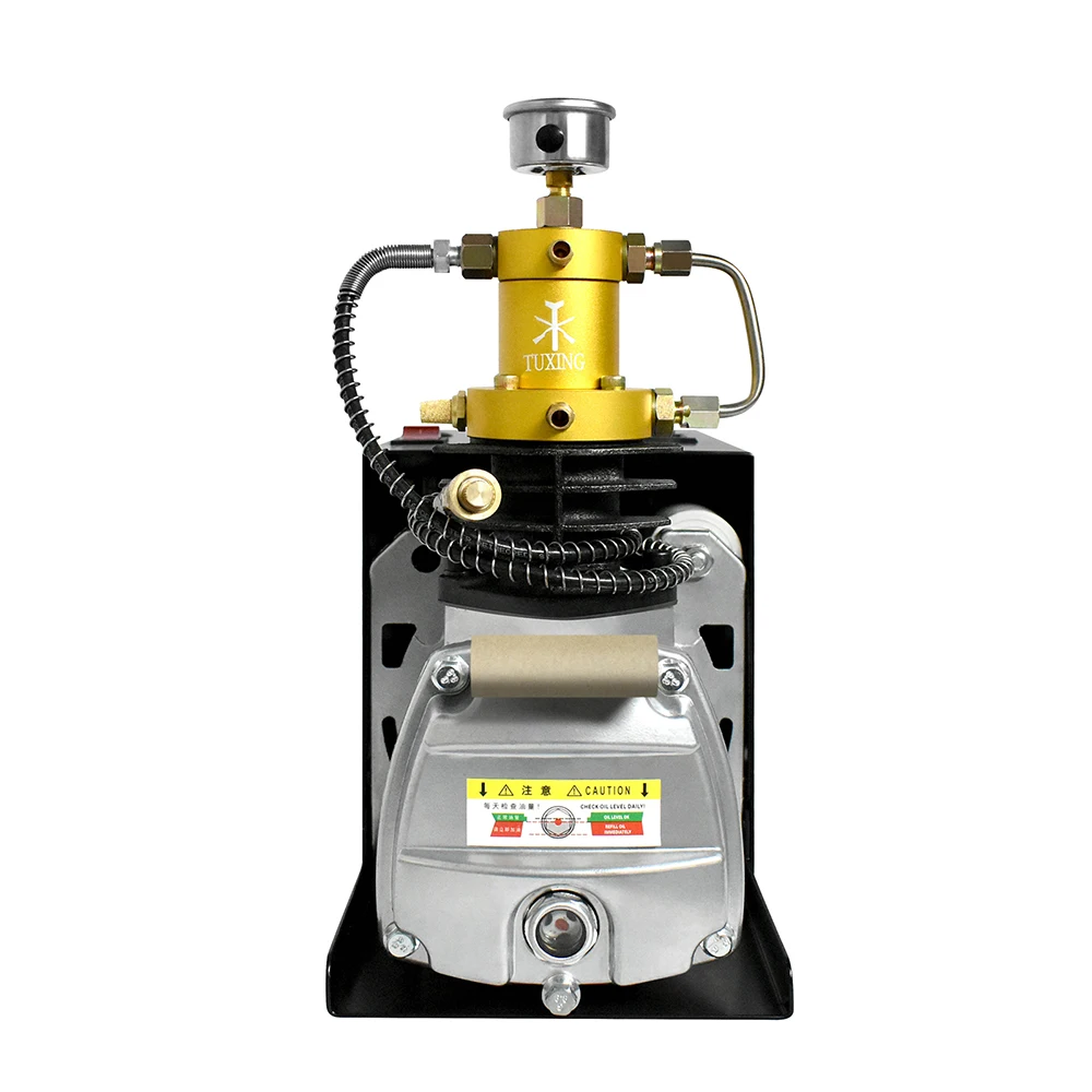 

TUXING TXES031 4500Psi 300Bar 30MPpa PCP Air Compressor Electric High Pressure PCP Pump Rifle Airgun Scuba Inflator Tank 220V