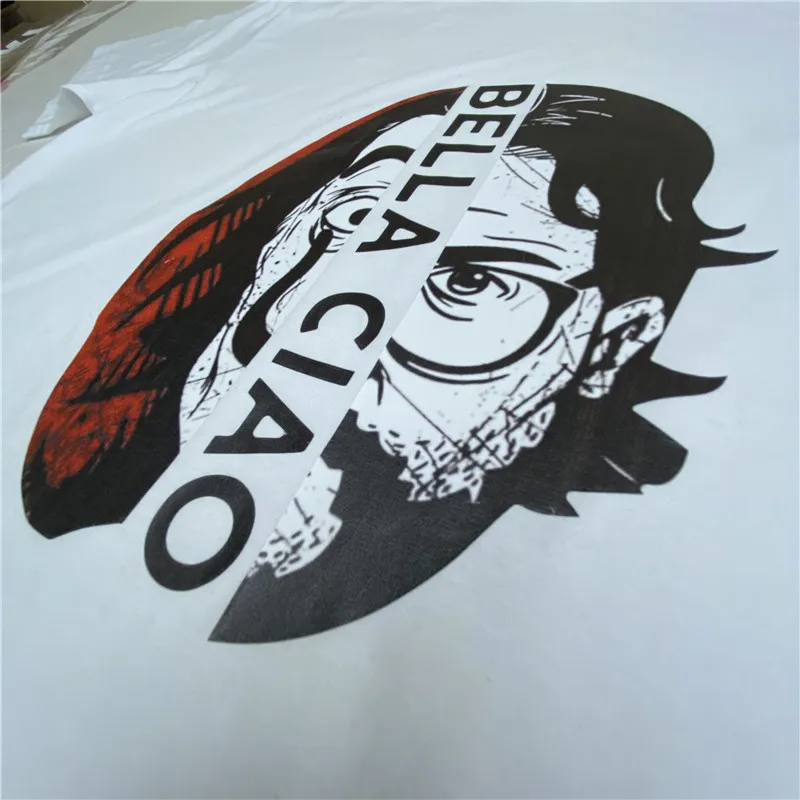 La Casa De Papel Men's T Shirts Money Heist TV Men Short Sleeve Cotton Tshirts for Boys House of Paper T-Shirt Male Tops