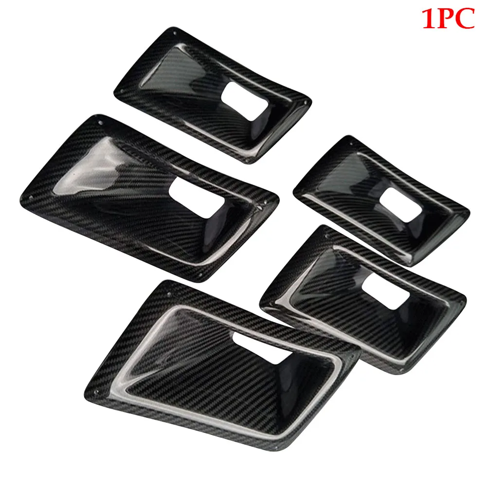 

Intake Duct Easy Install Cover Air Vent Auto Use Decoration Car Professional Exterior Left Side Carbon Fiber 350Z