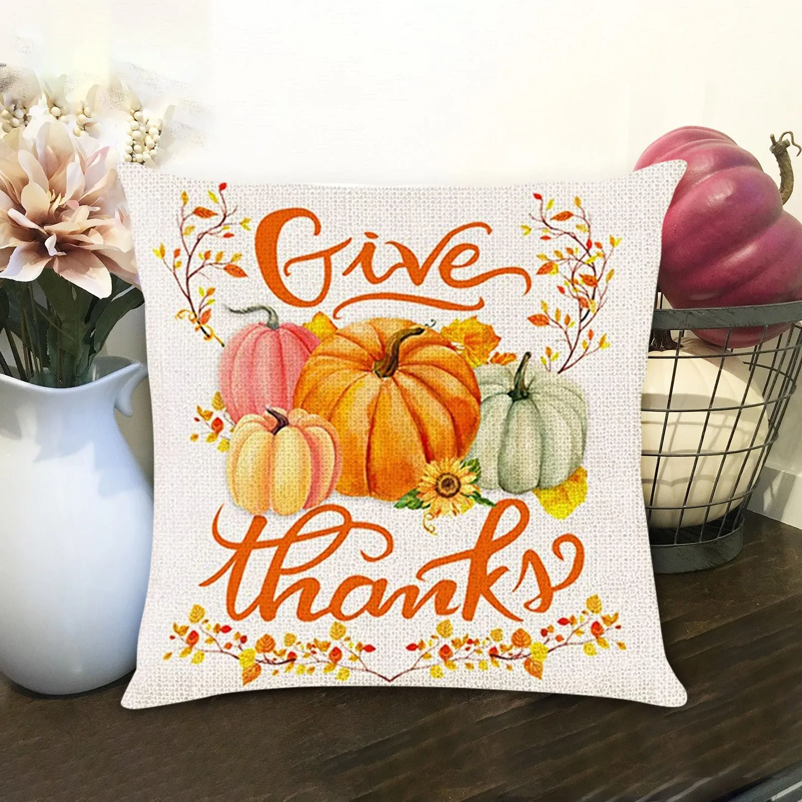 

Halloween Horror Home Sofa Cover Decorative Cushion Pillowcase Pillowcases Percale