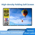 607284100120150 дюймов портативный 60-150 экран для проектора 16:9 HD Домашний кинотеатр для фильмов на открытом воздухе проектор для лагеря