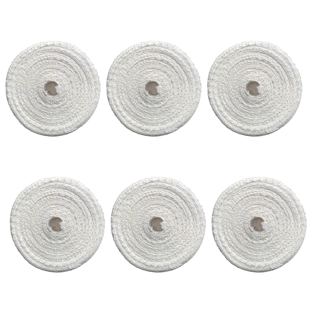 

6 Rolls Char Siew Braided Rope Sausage Net Packaging Security + Cooking Supplies Meat Pork Thread Cotton