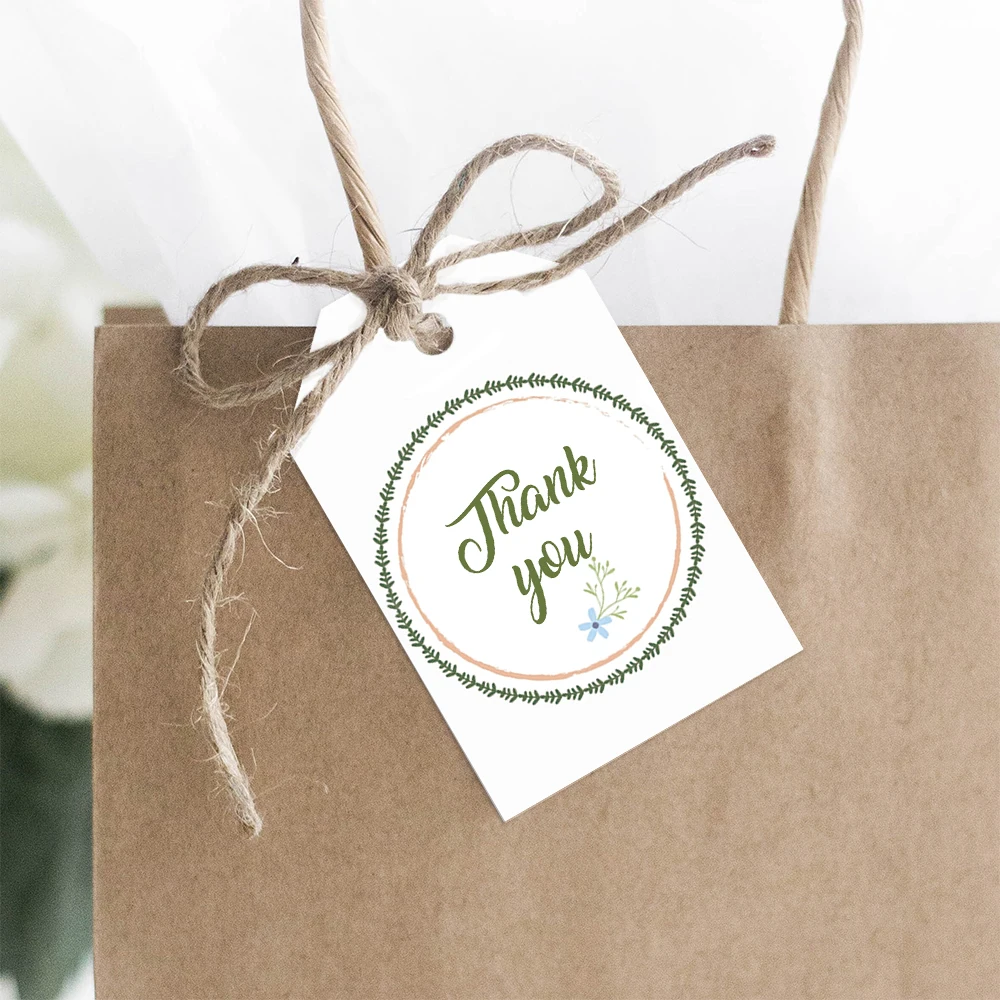 

Personalized Hexagon Wedding Hole Logo Simple Elegant Signs Bridal Shower Thank You Party Supplies Tags
