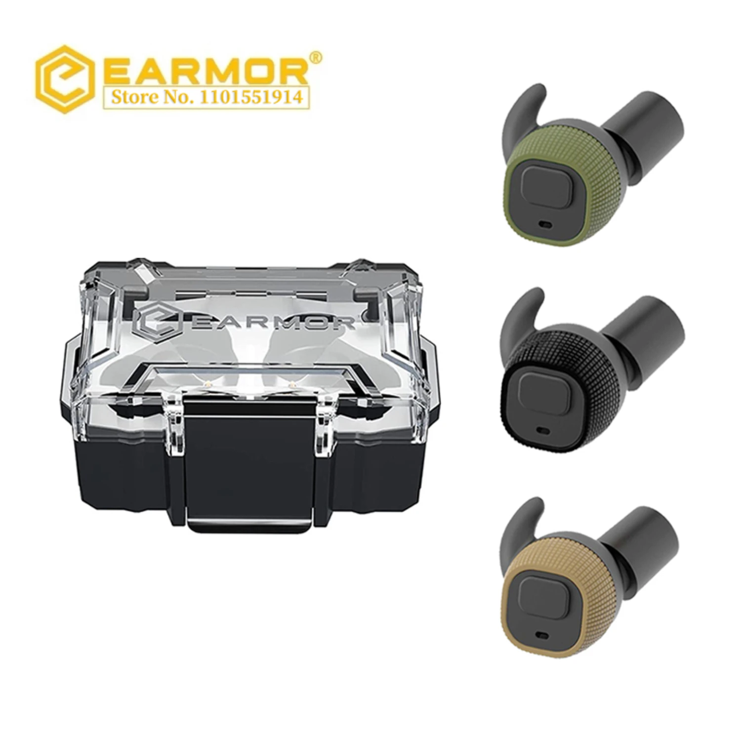 

EARMOR M20 MOD3, съемка, электронные беруши, шумоподавление, Защита слуха для охоты/тактической стрельбы/правоохранительных органов