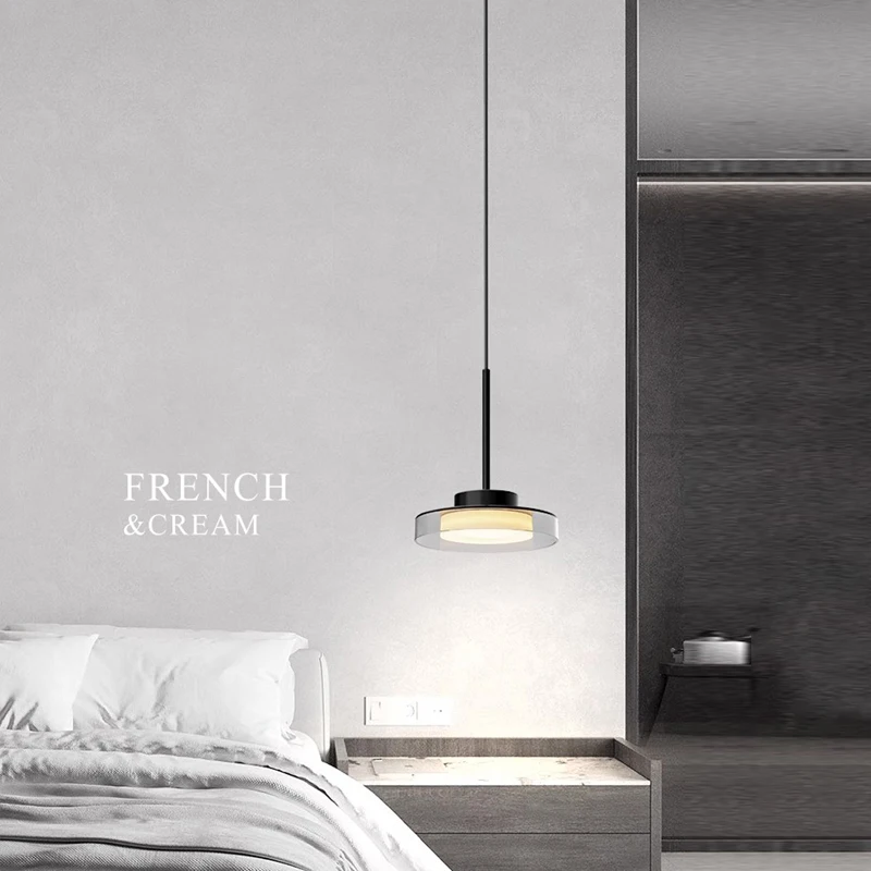 

Nordic Glass Pendant Lighting Room Decor LED Pendant Lamp Decoration Kitchen Bedside Home Decoration Hanging Light Island