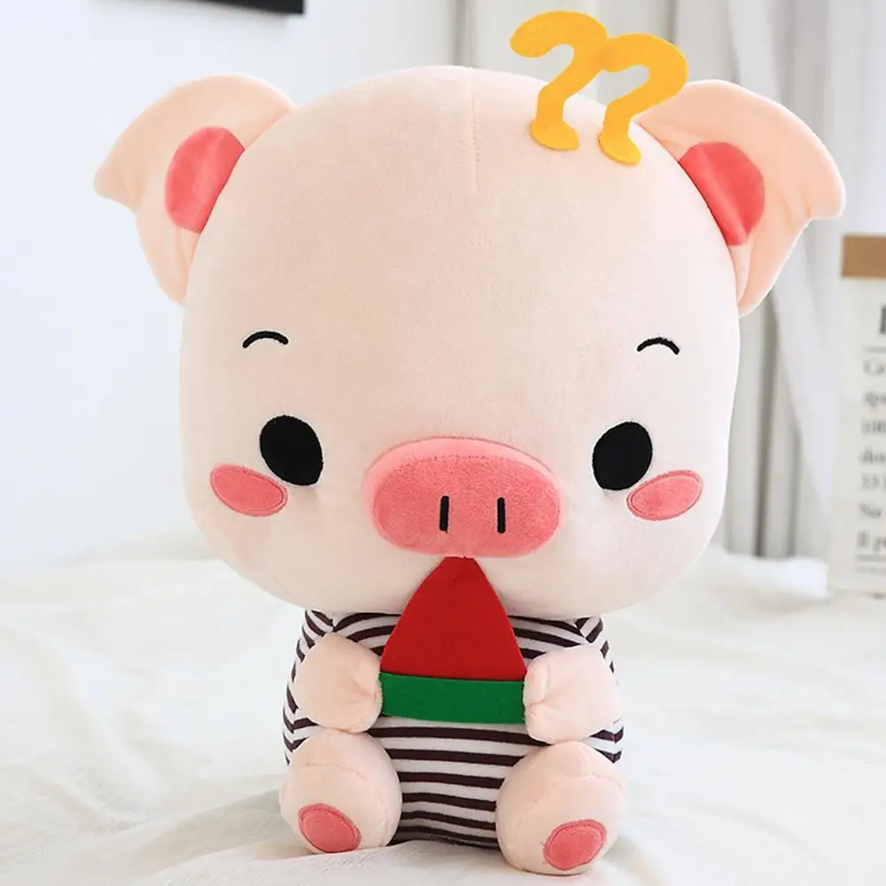

45cm Lovely Pig Plush Toys with Blanket Soft Stuffed Cute Animals Doll Baby Appease Pillow for Kids Girls Birthday Chrismas Gift