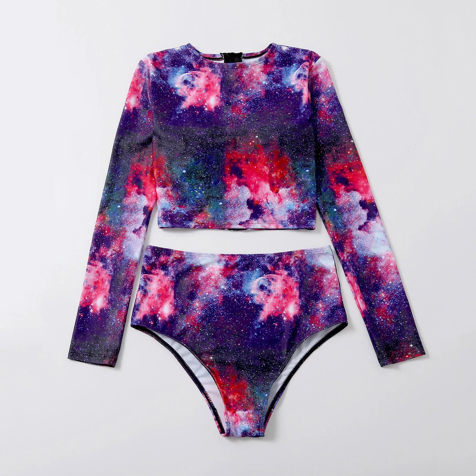 Женский Двухсекционный Купальник Со Звездами Пляжная Одежда