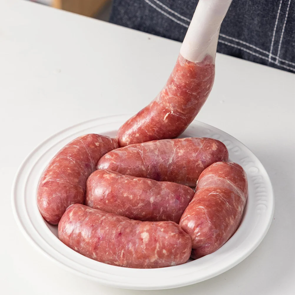 Фото Колбасные оболочки, пальто, вкусная машина, материал для изготовления коллагена для завтрака в кантонском стиле №4