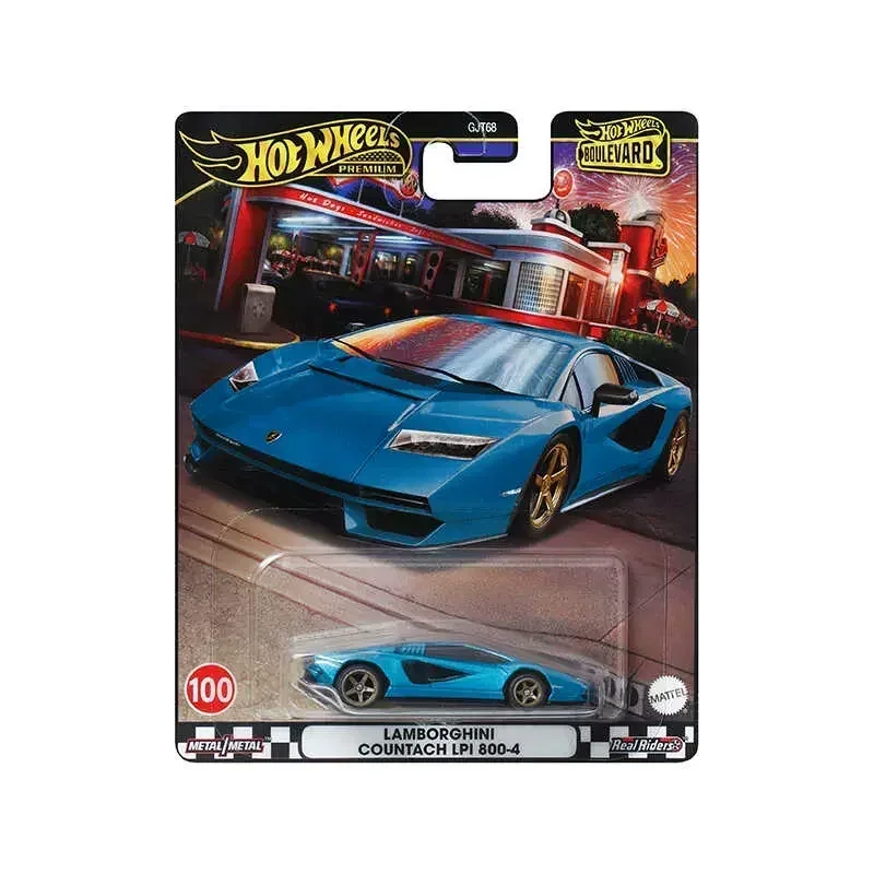 Оригинальные автомобильные игрушки премиум-класса Hot Wheels для мальчиков 1/64 литой