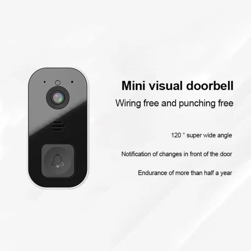 

Mini 03 Visual Doorbell Smart App Remote Video Voice Doorbell Changeable Sound And Video Multi Account Shared AI Doorbell