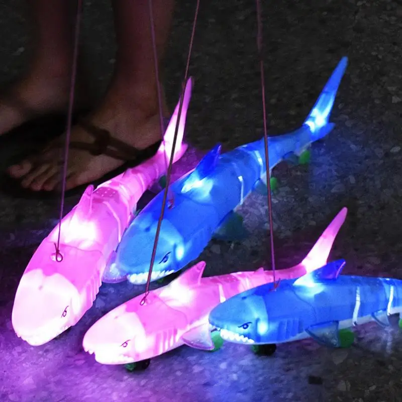 

Электрическая Акула, электрическая Акула с поводком для ребенка, электрическая ходячая Поющая Акула, игрушка для детей, Интерактивная игру...