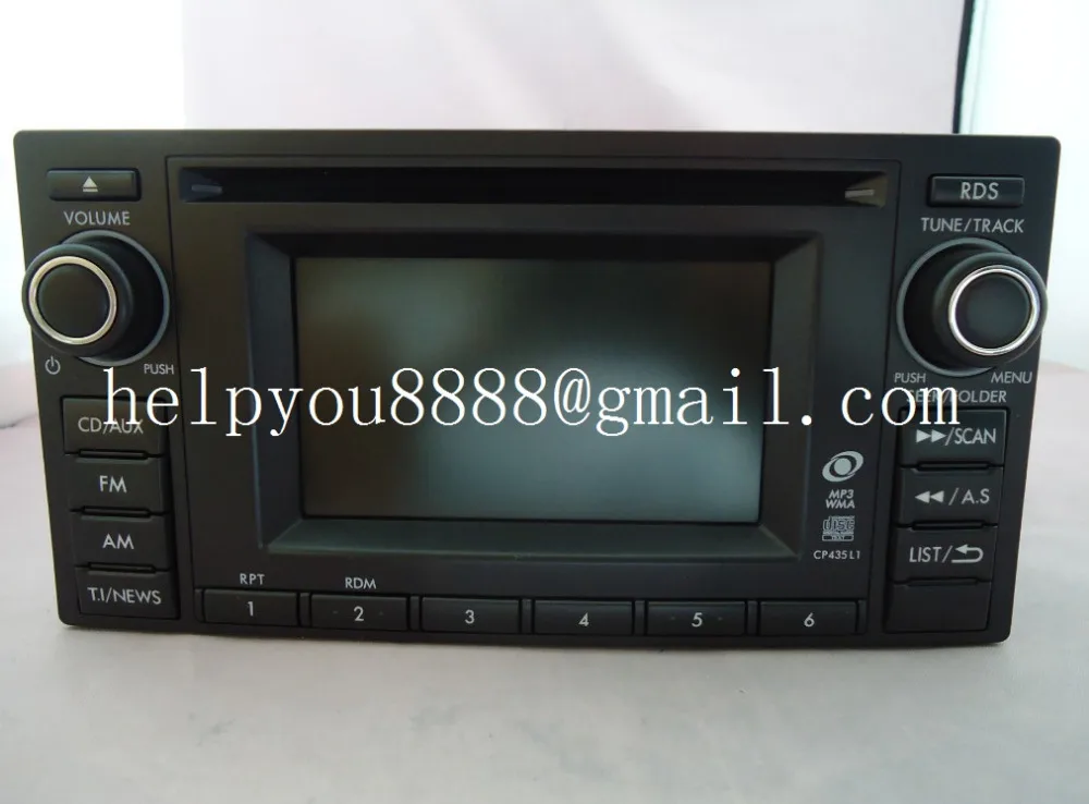 Оригинальный CD-проигрыватель 86201SC430 Clarion для 2012 Forester OEM автомобильный