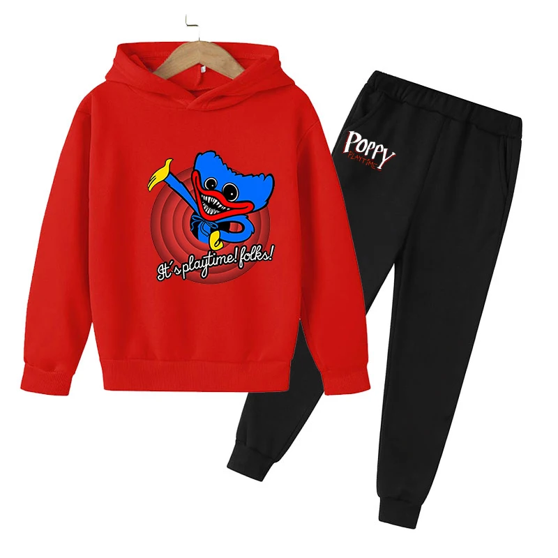 

Kids Poppy Clothing Set Boys Hoodie Baby Jacket Casual Sportswear Novelty