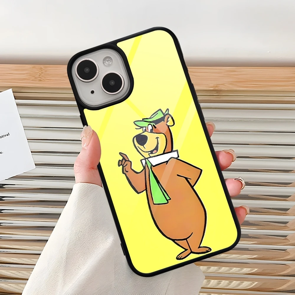 Фото Чехол для телефона The Yogi Bear Show для Iphone 15 Pro Max 14 12 11 13 Mini 16 8 7 Plus X Xs XR PC + TPU Design Задняя крышка №5