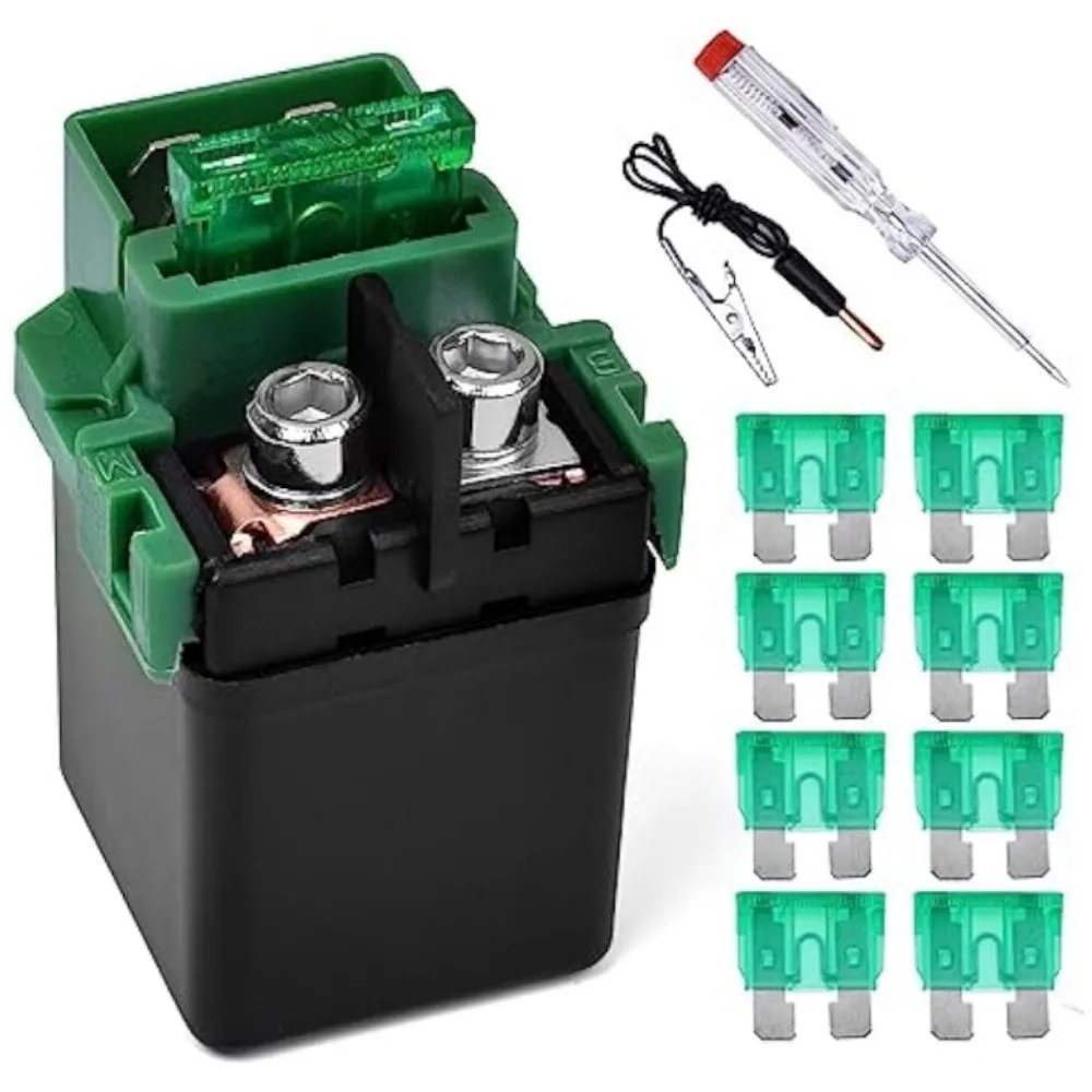 

Электромагнитное реле стартера мотоцикла для Kawasaki ZZR600 ZZR 600 ZX750 NINJA ZX-7R ZRX1100 1200 ZX-6R ZX6J ZX6R KLE650