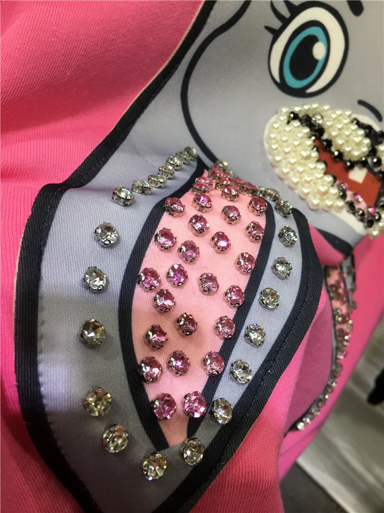 Рисунок 4 - Милая Студенческая Толстовка со стразами и бусинами