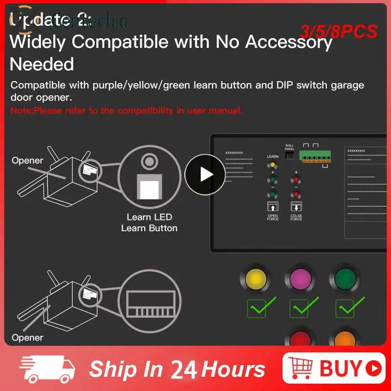 

3/5/8 шт., набор смарт-открывателей для дверей